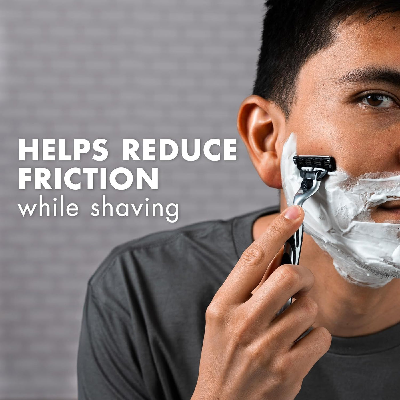 Gillette Crema de afeitar regular espumosa, paquete de 12, 11 onzas...