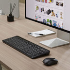 Amazon Basics Combo de teclado y mouse inalámbricos de 24