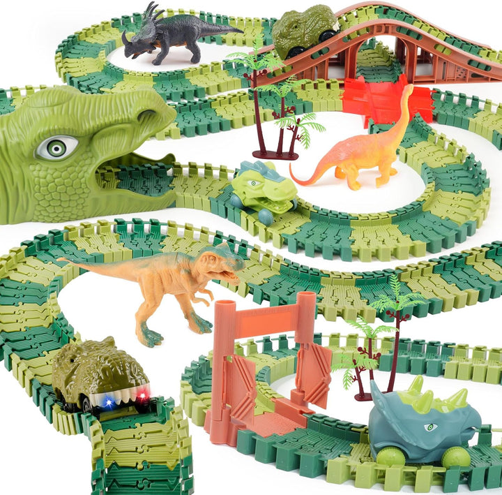 GIAT Juguetes de Pista de Dinosaurios - Los Mejores Regalos de Cump...