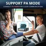Radioddity Radio CB-900 PRO CB radio móvil AM/FM con NOAA