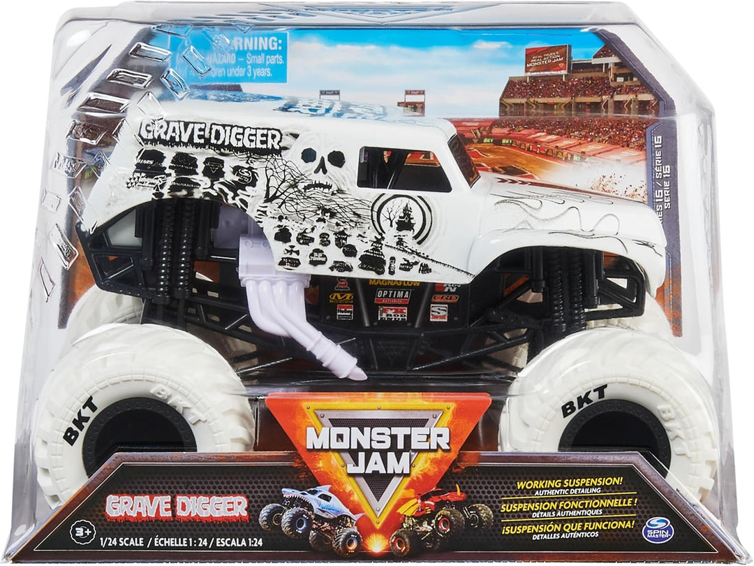 Monster Jam, Camión monstruo oficial de Grave Digger, vehículo fund...