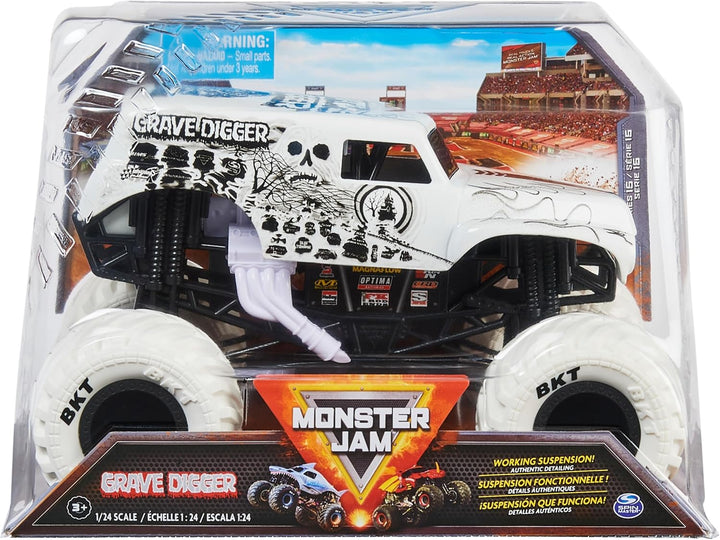 Monster Jam, Camión monstruo oficial de Grave Digger, vehículo fund...