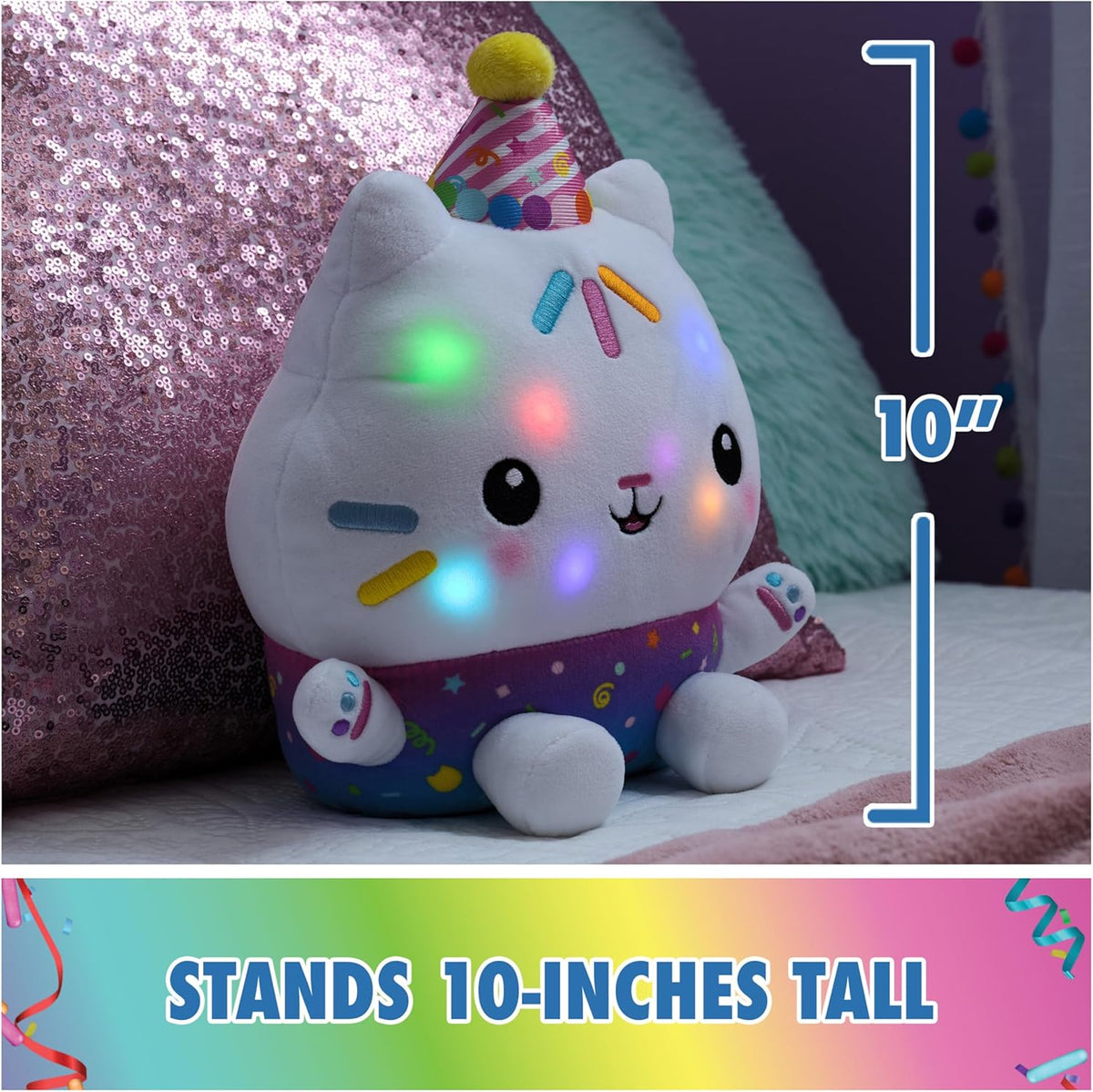 Gabbys Dollhouse Celebrations Sprinkle Party Cakey Cat -