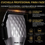 FADEKING Cortadora de pelo profesional para hombres, kit de aseo 3 en 1
