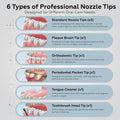 Irrigador dental profesional para encimera, 21-160 PSI, tanque