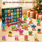 Calendario de Adviento 2026 para niños mayores de 6 flores, juegos de