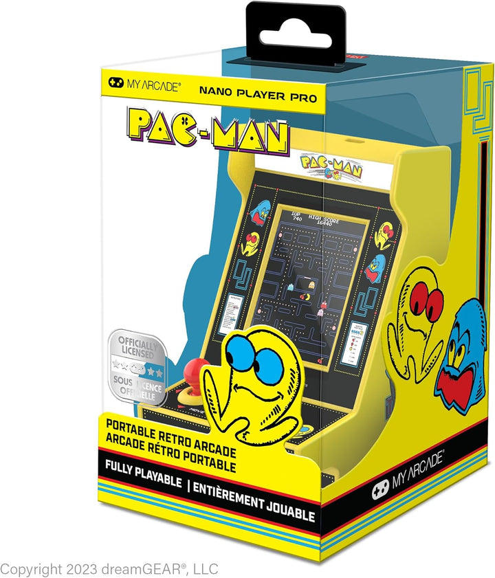 My Arcade Pac-Man Nano Player: Mini máquina de arcade, video juego...