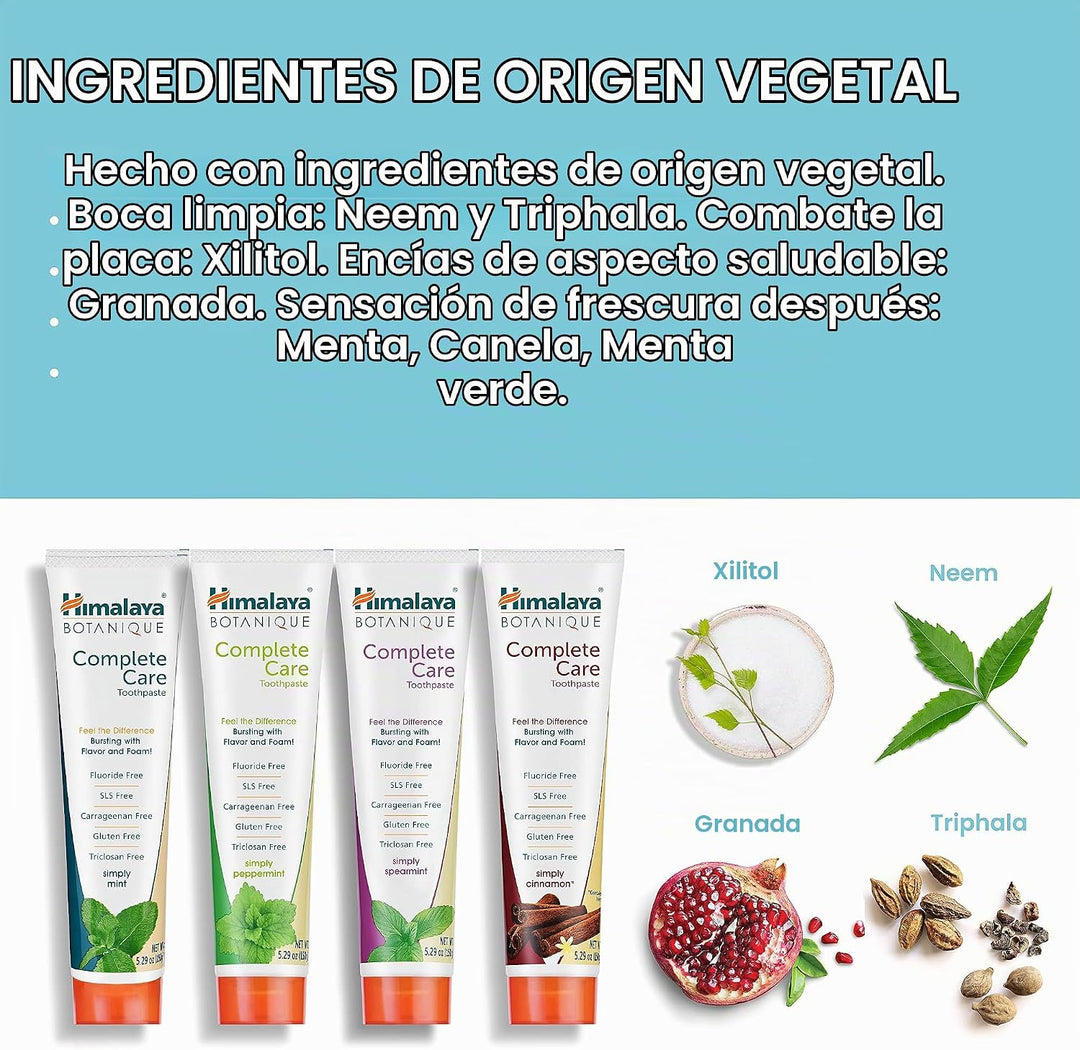 Himalaya Botanique Complete Care - Pasta de dientes, a base de hier...