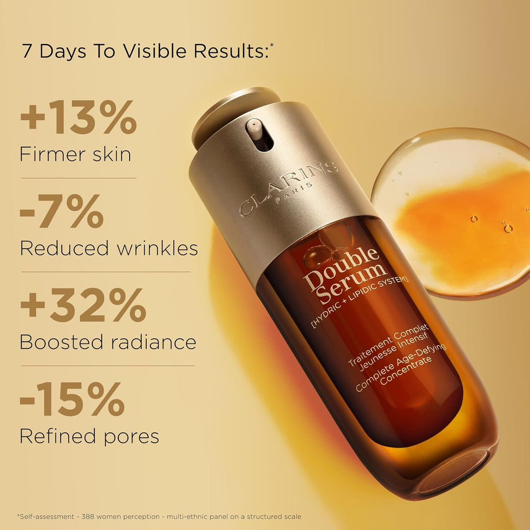 Clarins DOBLE SÉRUM | Suero Facial Antienvejecimiento | Visiblement...