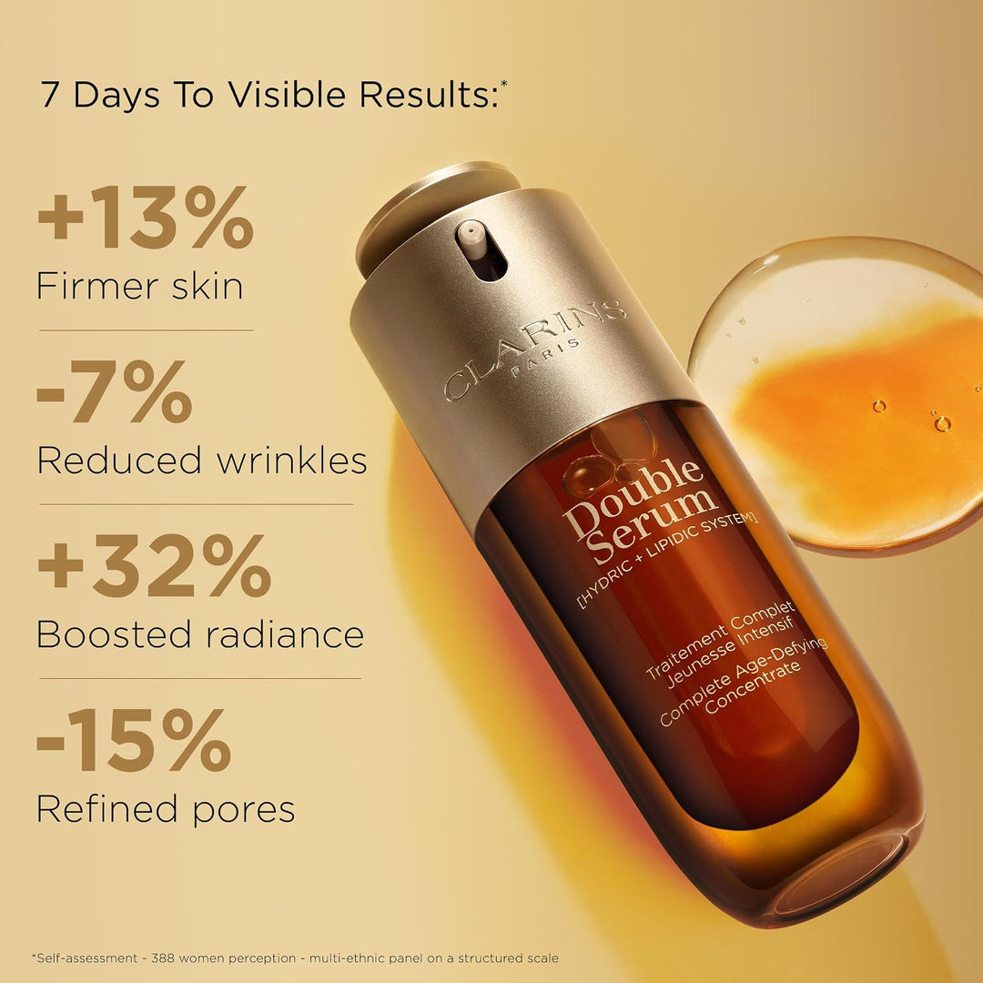 Clarins DOBLE SÉRUM | Suero Facial Antienvejecimiento | Visiblement...