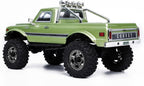 HOBBYPLUS CR18P EVO 2 Rock RC Crawler - Mini rastreador RC escala 1/18 con transmisión de dos velocidades, engranajes totalmente metálicos, plataforma EVO evolucionada, listo para funcionar, estilo