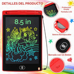 Zhehao Tableta de escritura LCD de 32 piezas para niños 8.5 "borrable