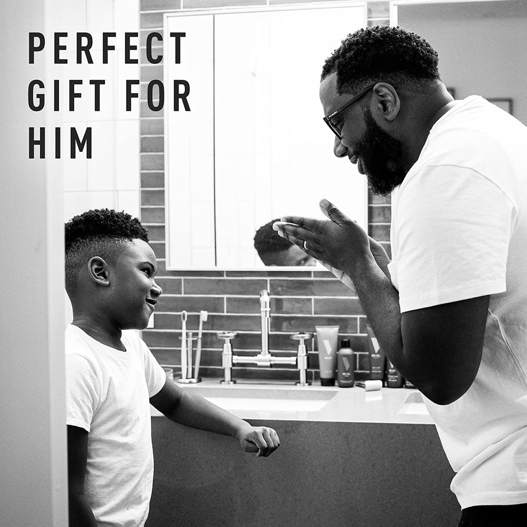 Bevel Recortadora de barba para hombres - Edición Black, recortador...