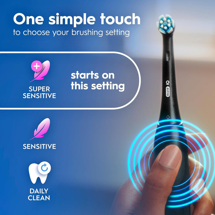 Oral-B Cepillo de dientes eléctrico recargable, kit de inicio iO2,...