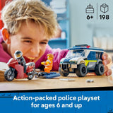 LEGO Van de transporte de prisioneros de policía de la