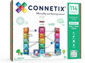 CONNETIX Magnetic Tiles Bright Ball Run Pack, 114 piezas