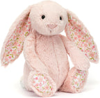 Jellycat Blossom Blush Bunny - Peluche de cereza, tamaño mediano