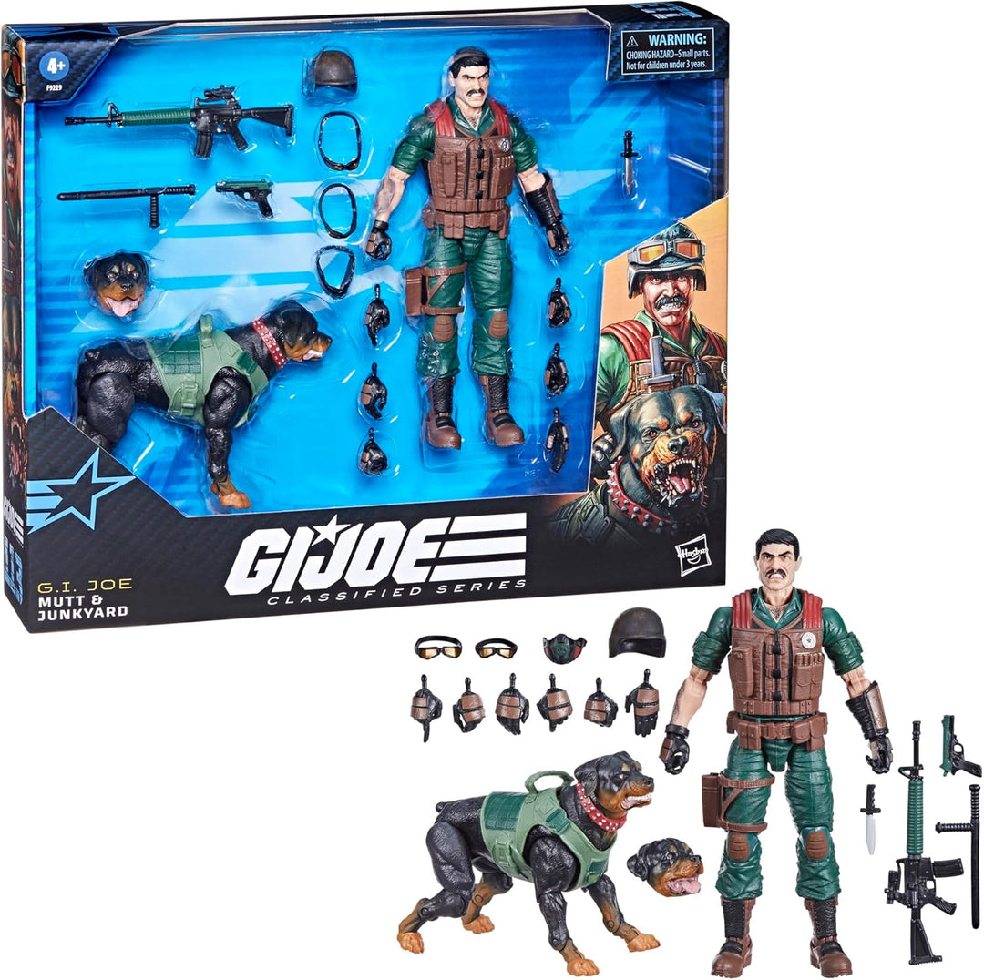GI Joe Classified Series #113 Mutt Junkyard Figura de