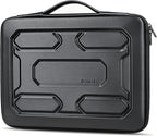 DOMISO Funda para laptop de 17 pulgadas con asa, bolsa para computadora a prueba de golpes, funda protectora de transporte impermeable de EVA para 17.3" MSI GS73VR Stealth Pro/HP Envy 17/LG Gram 17
