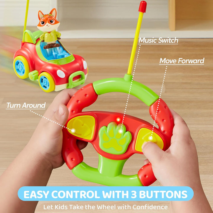 Auto a control remoto para niños pequeños paquete de 2