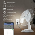 Feit Electric Regleta de alimentación inteligente Wi-Fi, funciona con Alexa