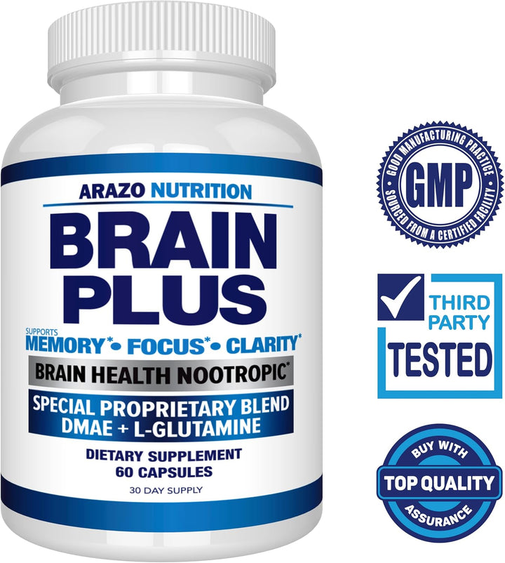 Suplemento prémium para la función cerebral \u2013 Memoria, enfoque...