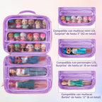 Funda de transporte para muñecas compatible con LOL Surprise Dolls All
