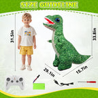 Juguetes inflables de dinosaurio a control remoto, T-Rex con control