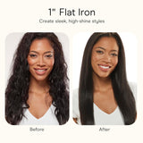 INFINITI PRO Conair SmoothWrap - Plancha plana de doble ion de 1 pu...