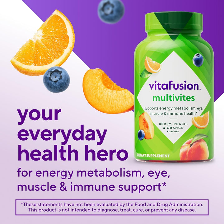 Vitafusion Gomitas de vitaminas para adultos 120 unidades