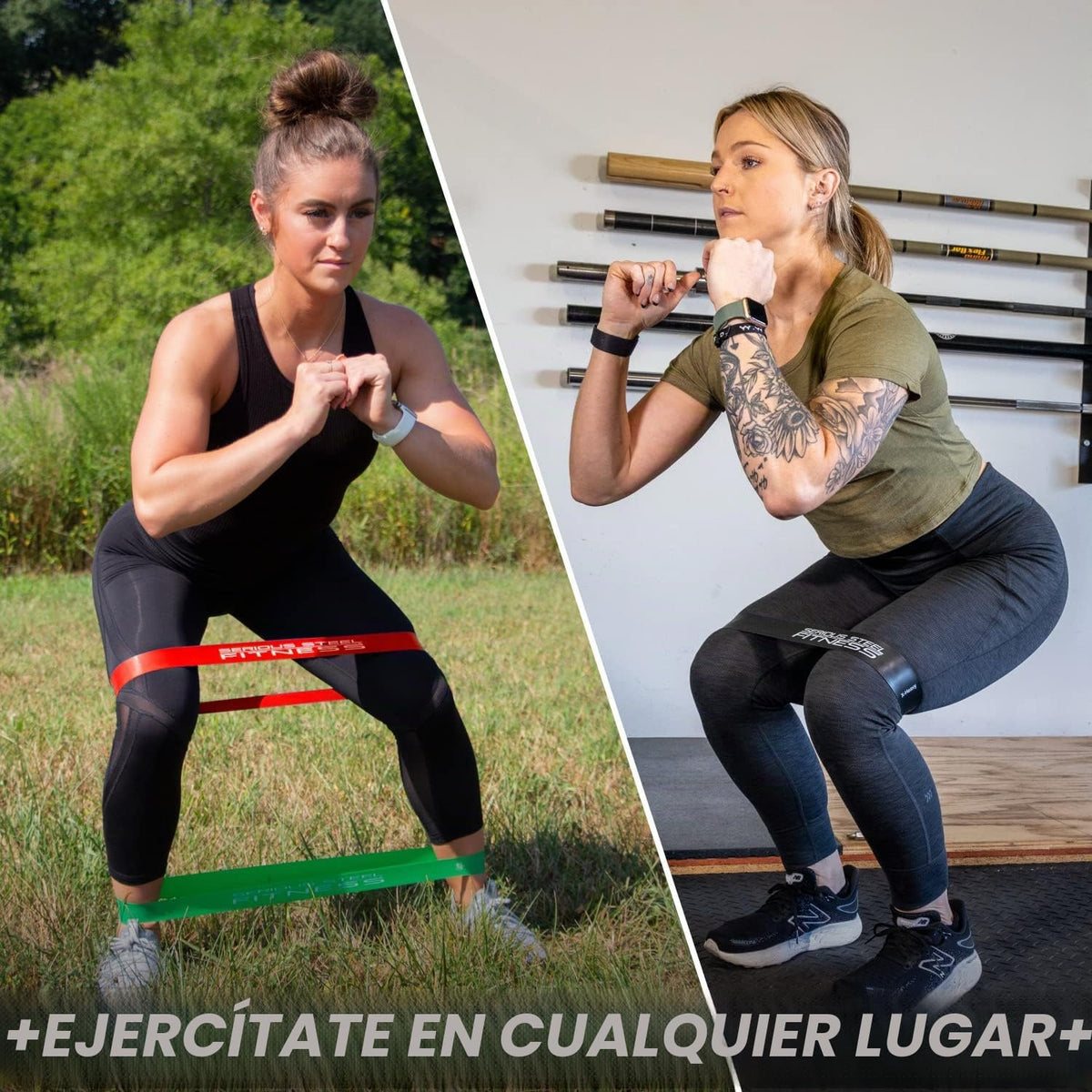 Mini bandas de resistencia | Bandas elásticas de rehabilitación y prehab | Bandas de entrenamiento de ejercicio de 12 pulgadas (paquetes de 5 paquetes y juegos de 10 opciones de