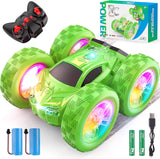 Wupuaait Auto a control remoto para niños, juguetes de autos acrobá...