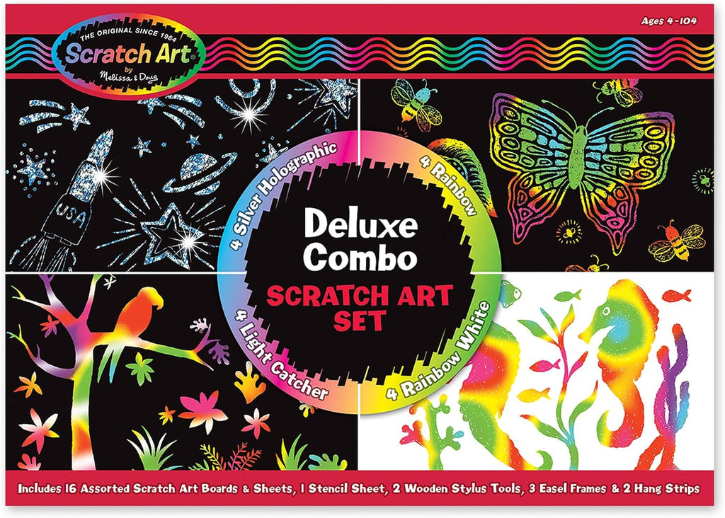 Juego Scratch Art de la marca Melissa & Doug