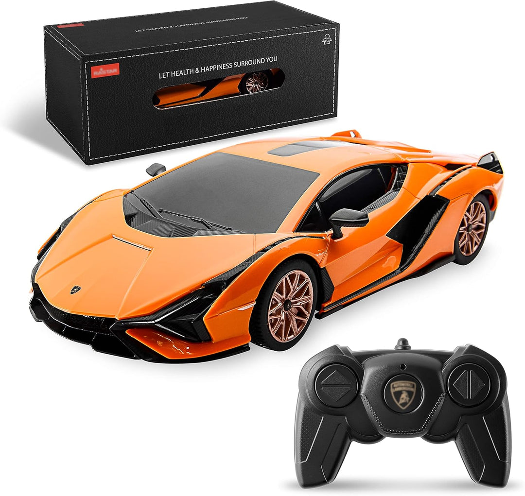 Bezgar - Coche con licencia oficial RC Series, escala 1:24 Lambo Si...
