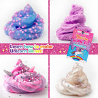 Original Stationery Kit de slime de unicornio que brilla en la oscuridad para niñas de 7 a 12 años, juego de fabricación de slime con más de 25 mezclas y activador, divertida actividad de manualidades creativa, regalo de cumpleaños para niños