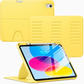 Funda para iPad (A16) de 11 pulgadas 2025 y iPad de 10ª/11ª generación de 10.9 pulgadas 2022, Soporte Magnético con Múltiples Ángulos, Parte Trasera Resistente a Golpes, Soporte para Lápiz, y
