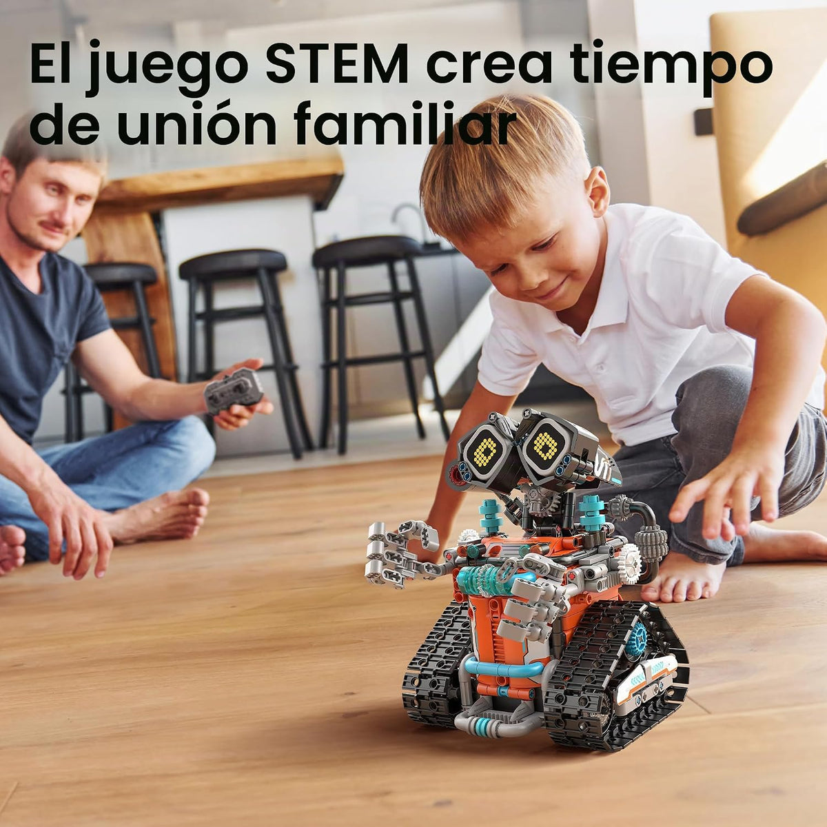 Sillbird Kit de construcción de robot con control remoto STEM regalo para