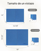 StrongTek 2-en-1 Almohadilla de Equilibrio de Espuma y Rodillera, tallas de 15,8 o 19 pulg.