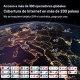 GlocalMe DuoTurbo 4G LTE Hotspot WiFi portátil para viajes en más d...