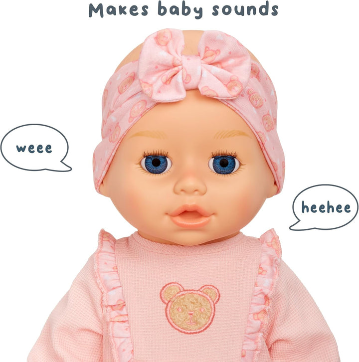 Muñeca Baby Born Aprende a Caminar Annabell - Ojos Azules: Caracter...