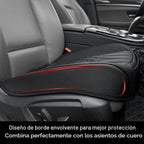 Paquete de 2 fundas de cuero para asientos delanteros de automóvil
