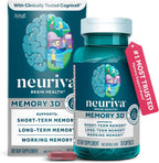 NEURIVA Suplemento cerebral Memory 3D - Cápsulas de 50 unidades