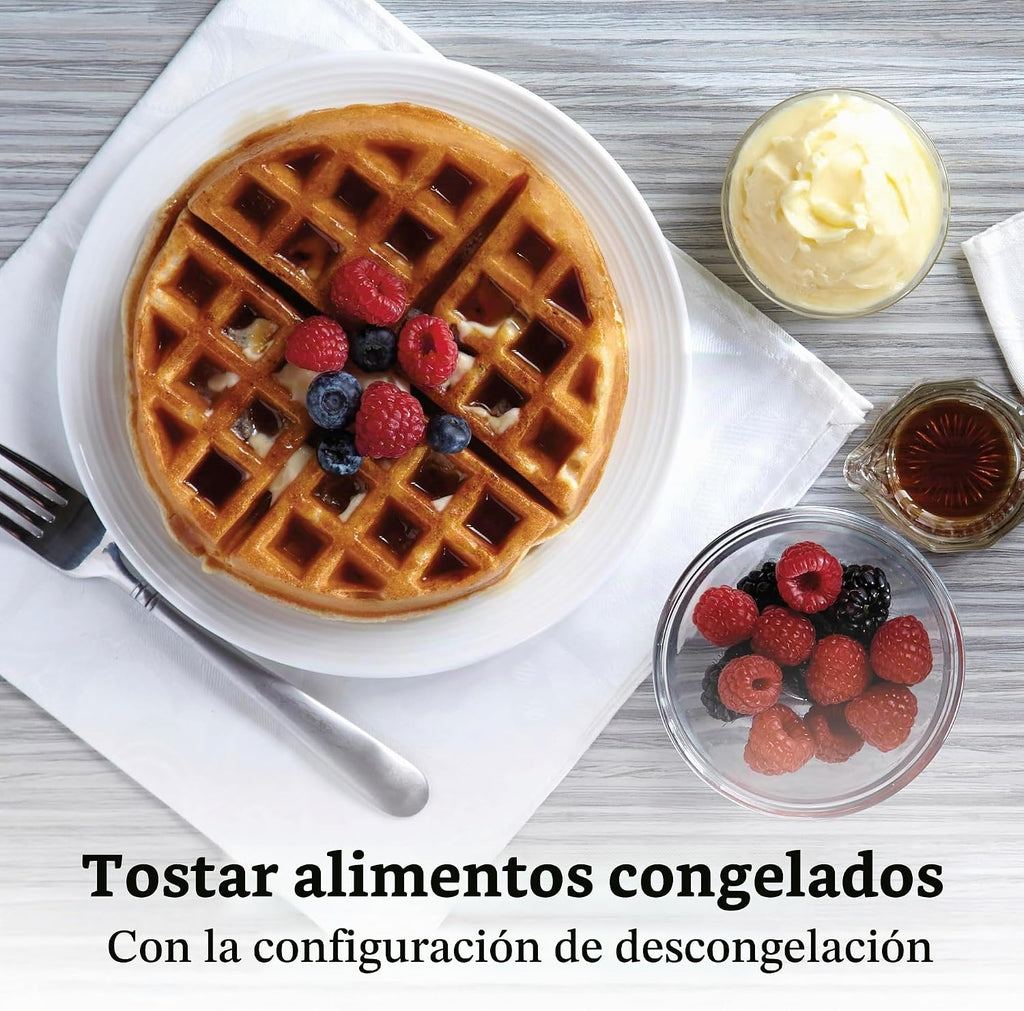Hamilton Beach Tostadora de 2 rebanadas con ranura extra ancha con botones