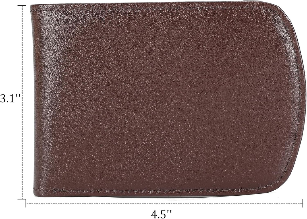 Cartera Polare delgada curva para bolsillo frontal con bloqueo RFID...