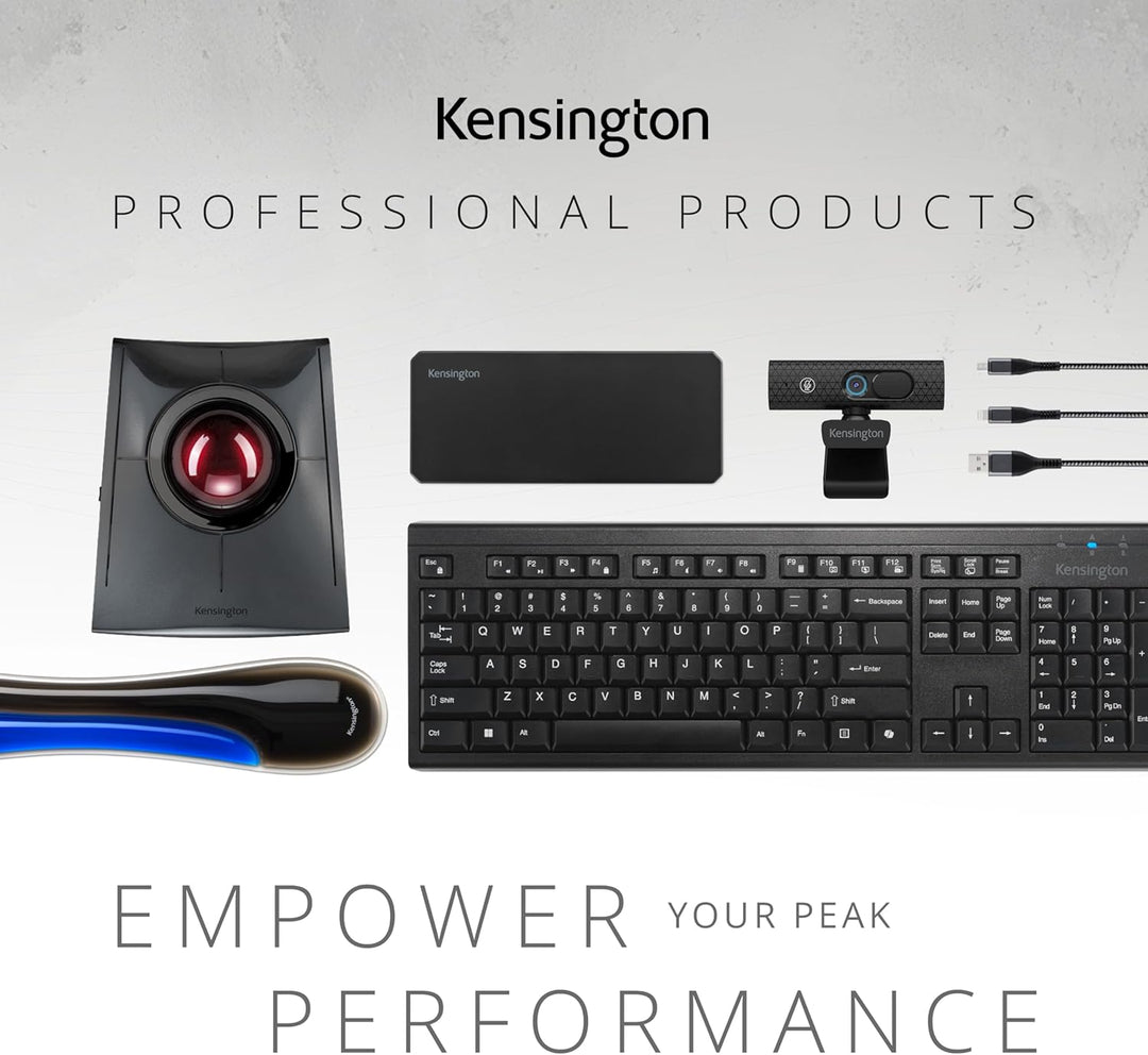 Kensington Ratón inalámbrico, Pro Fit Ergo MY435 EQ, mouse recargab...
