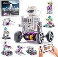 Juguetes STEM - Robot de codificación de experimentos científicos 24 en 1 para