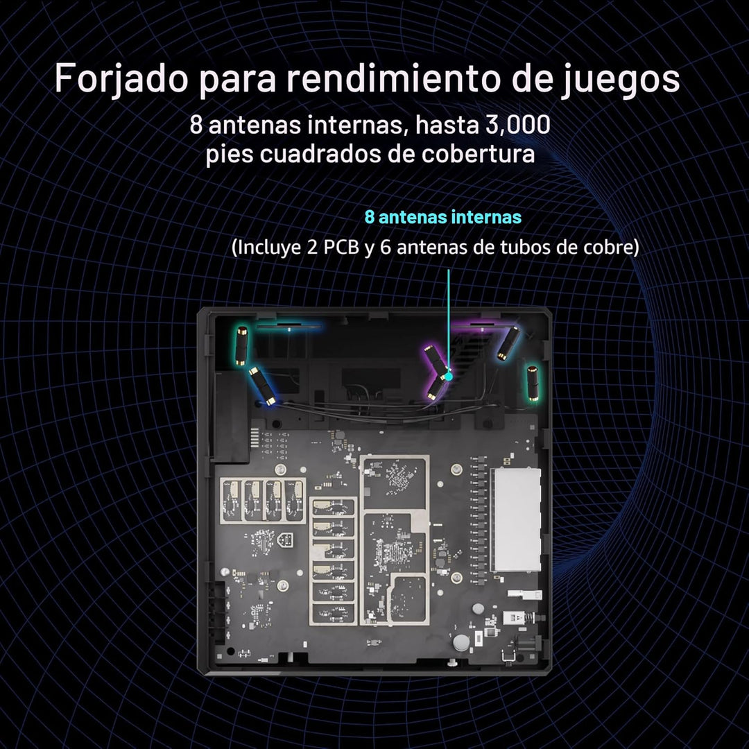 ASUS ROG Strix GS-BE12000 WiFi 7 Router Tri-Band, 12000 Mbps, capac...