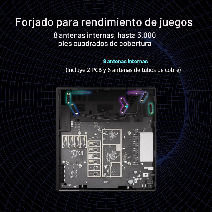 ASUS ROG Strix GS-BE12000 WiFi 7 Router Tri-Band, 12000 Mbps, capac...