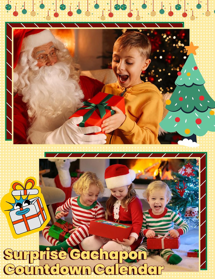 YILCER Calendario de Adviento de Navidad 2025, máquina expendedora,...