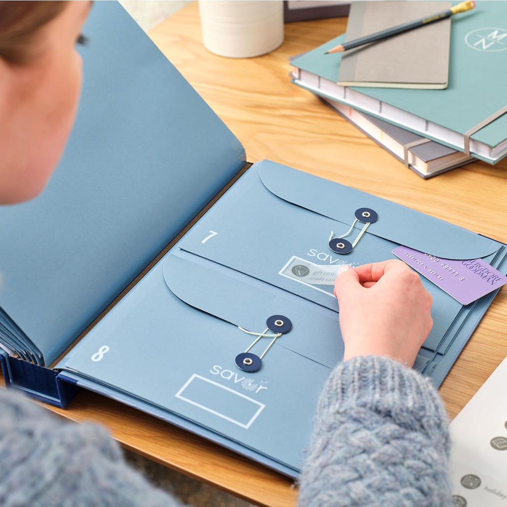 Savor Folio Important - Organizador de documentos, carpeta de archivos sin